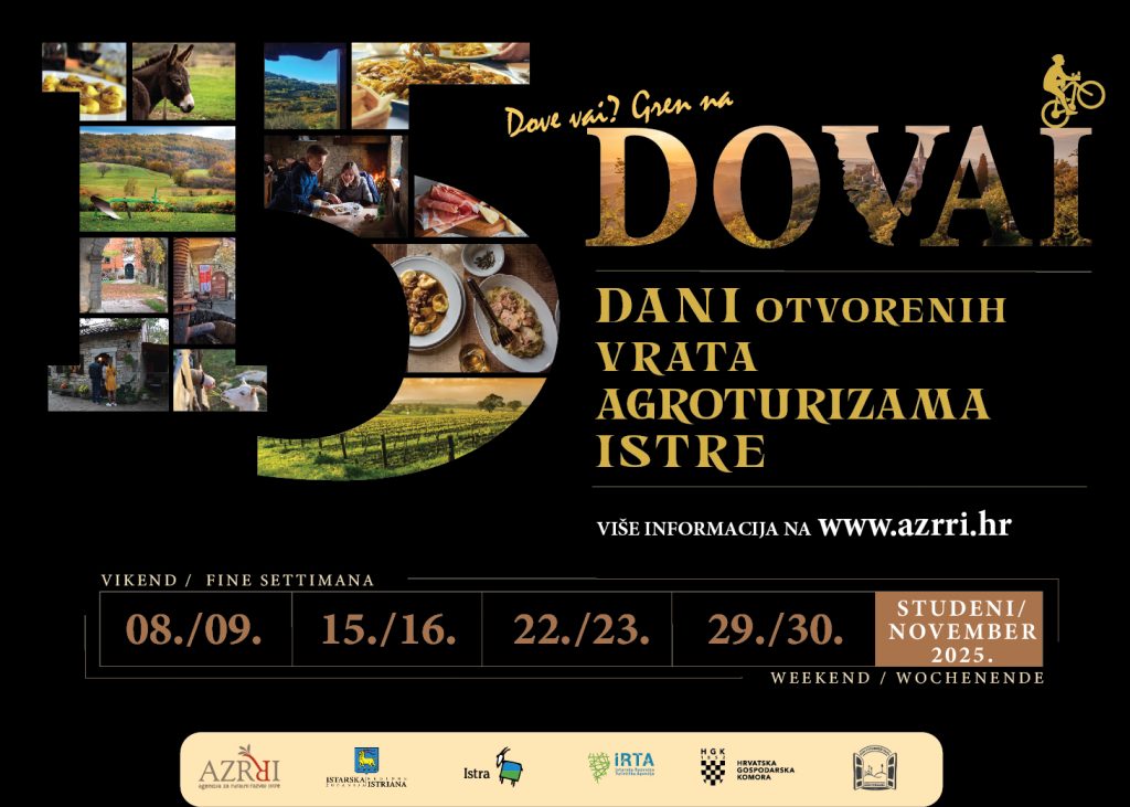 DANI OTVORENIH VRATA AGROTURIZAMA ISTRE 2025
