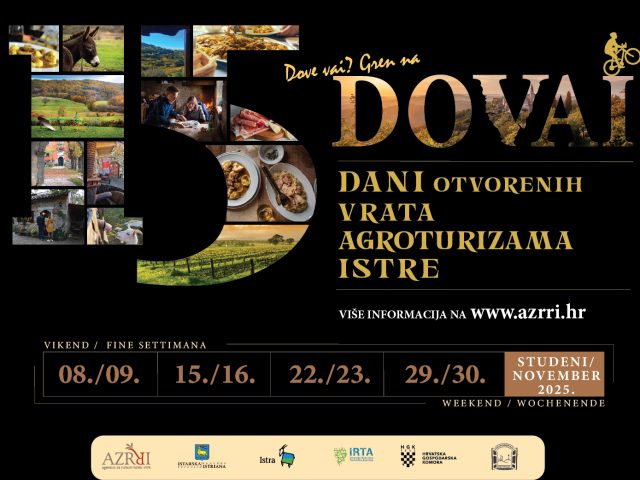 DANI OTVORENIH VRATA AGROTURIZAMA ISTRE 2025